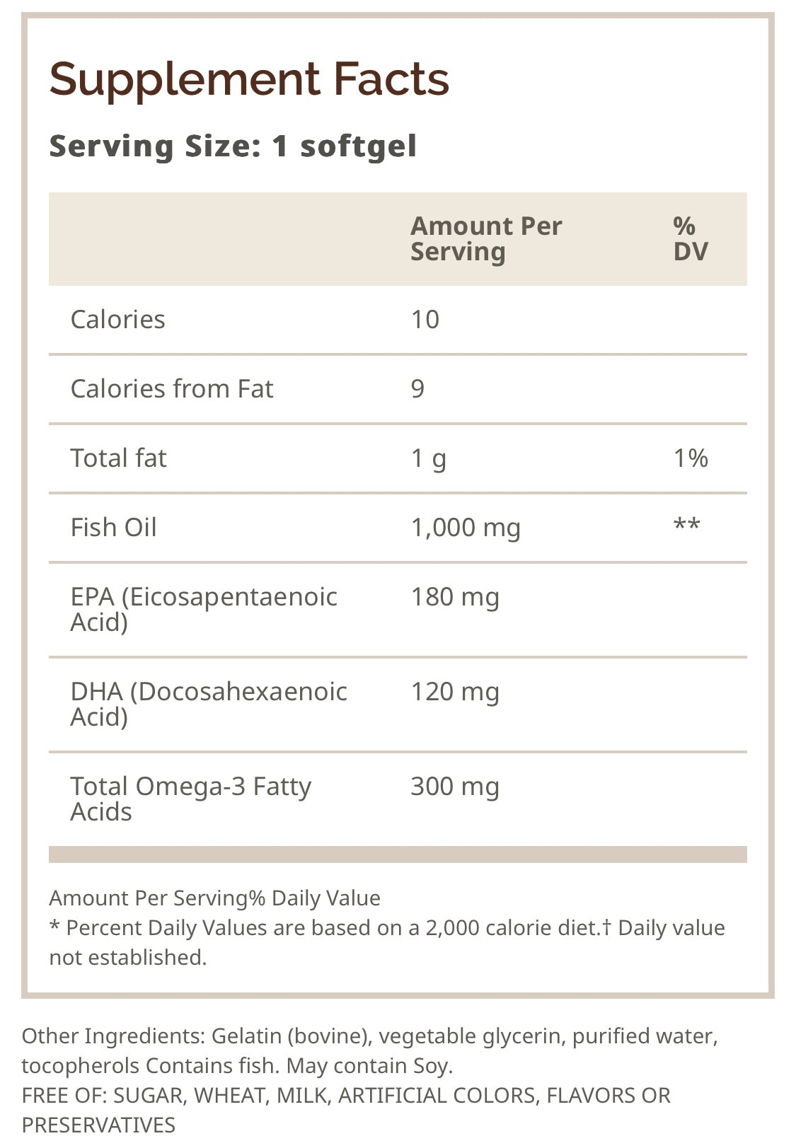 Omega 3 – 1,000mg 90 softgels – Windmill