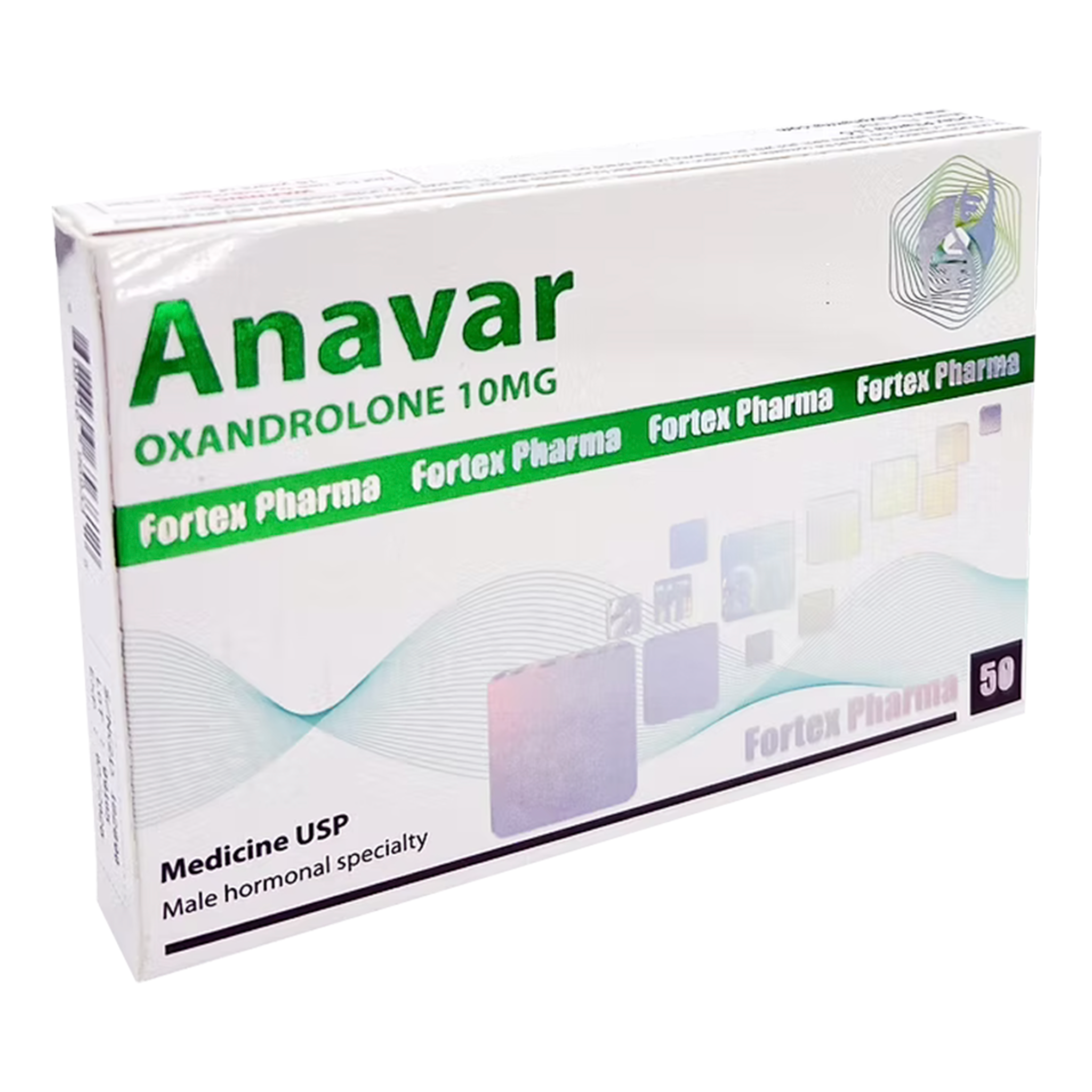 ANAVAR | Oxandrolona | 50 pastillas | FORTEX PHARMA