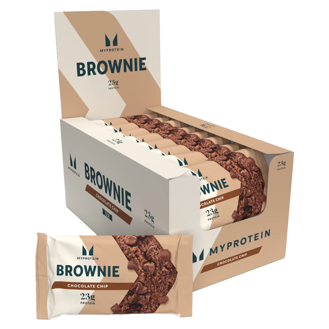 Protein Brownie Caja 12 Unid - Myprotein