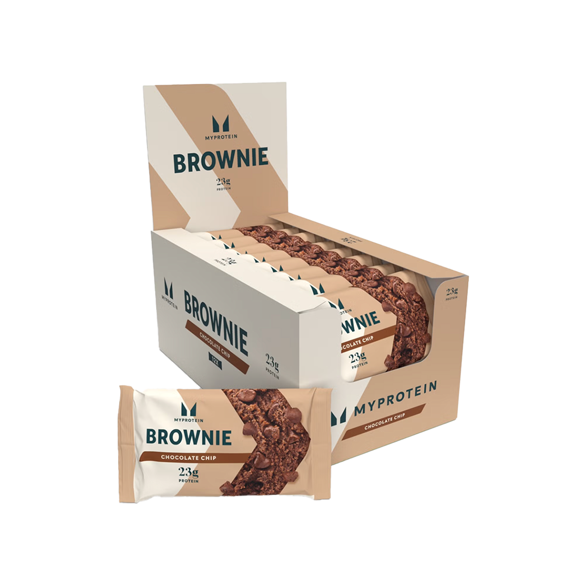 Protein Brownie Caja 12 Unid - Myprotein