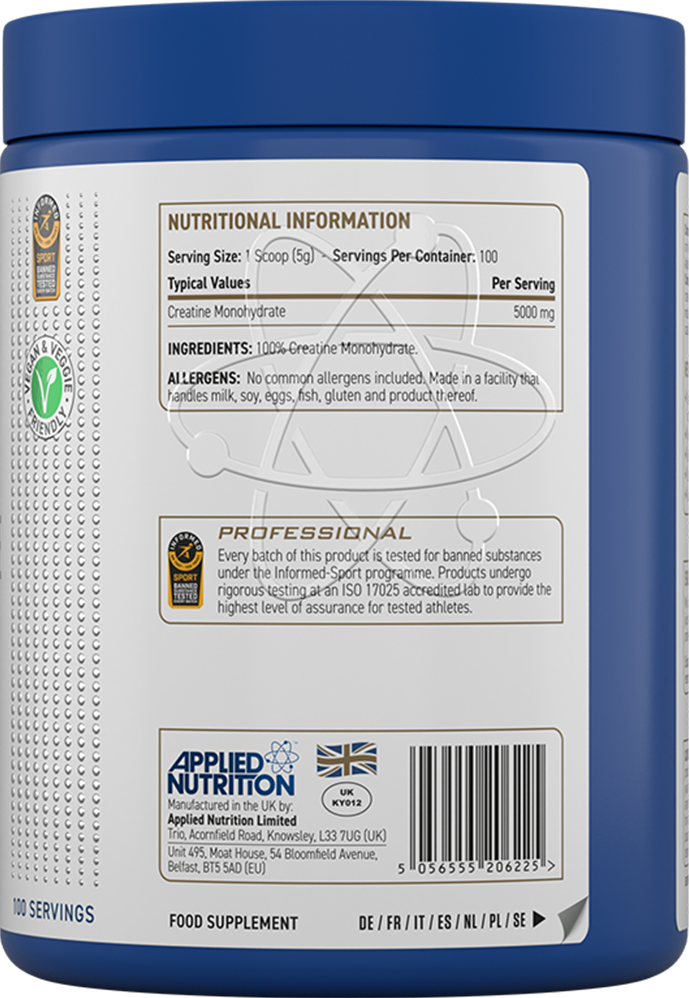 Creatine Monohydrate 500g - Applied Nutrition