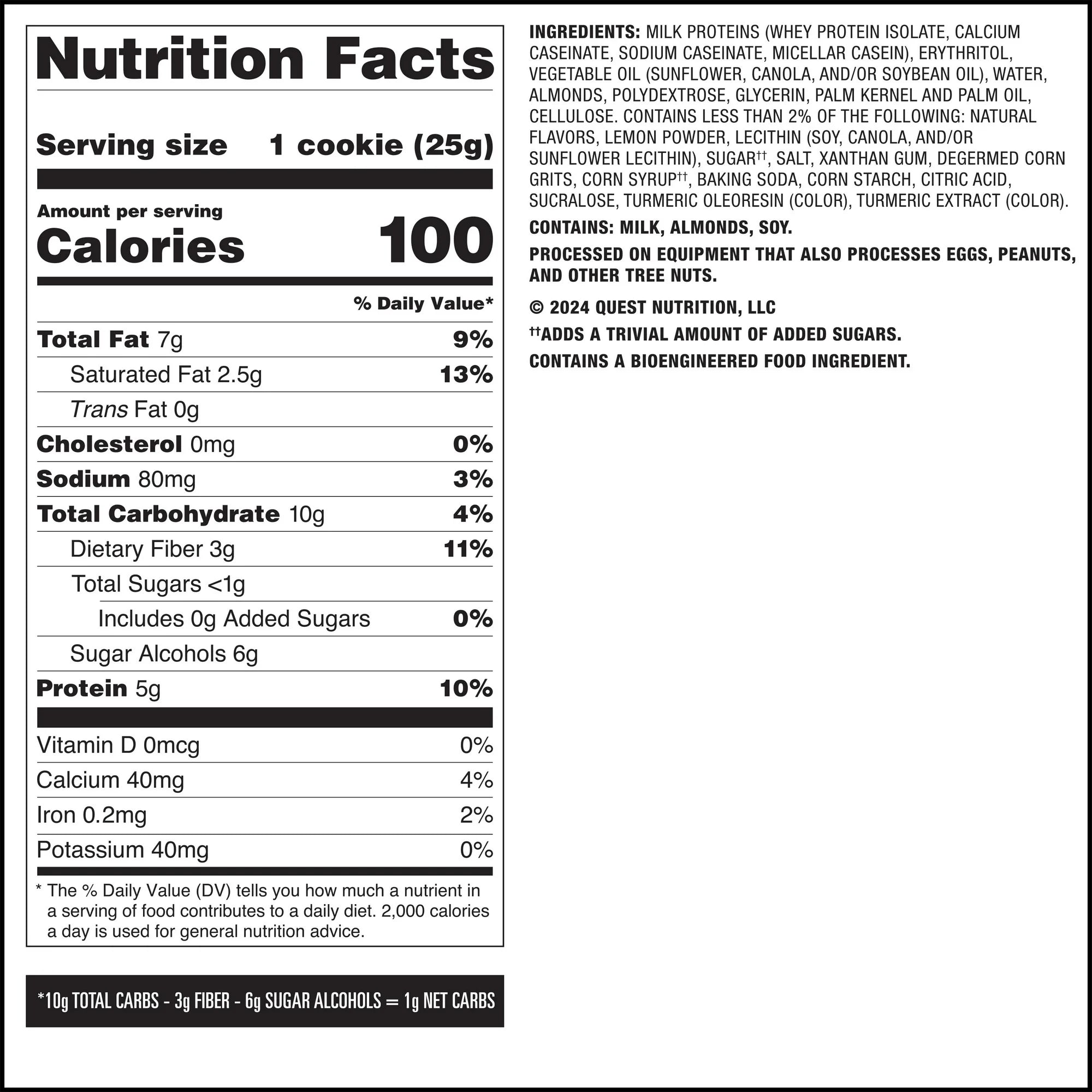 Frosted Cookies Lemon Cake Pack 08 Unid - Quest