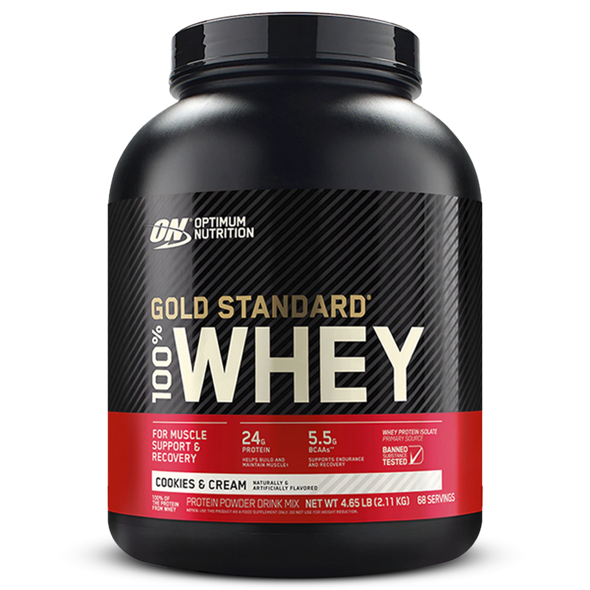 Proteína Gold Standard 100% Whey 5lb – Optimum Nutrition