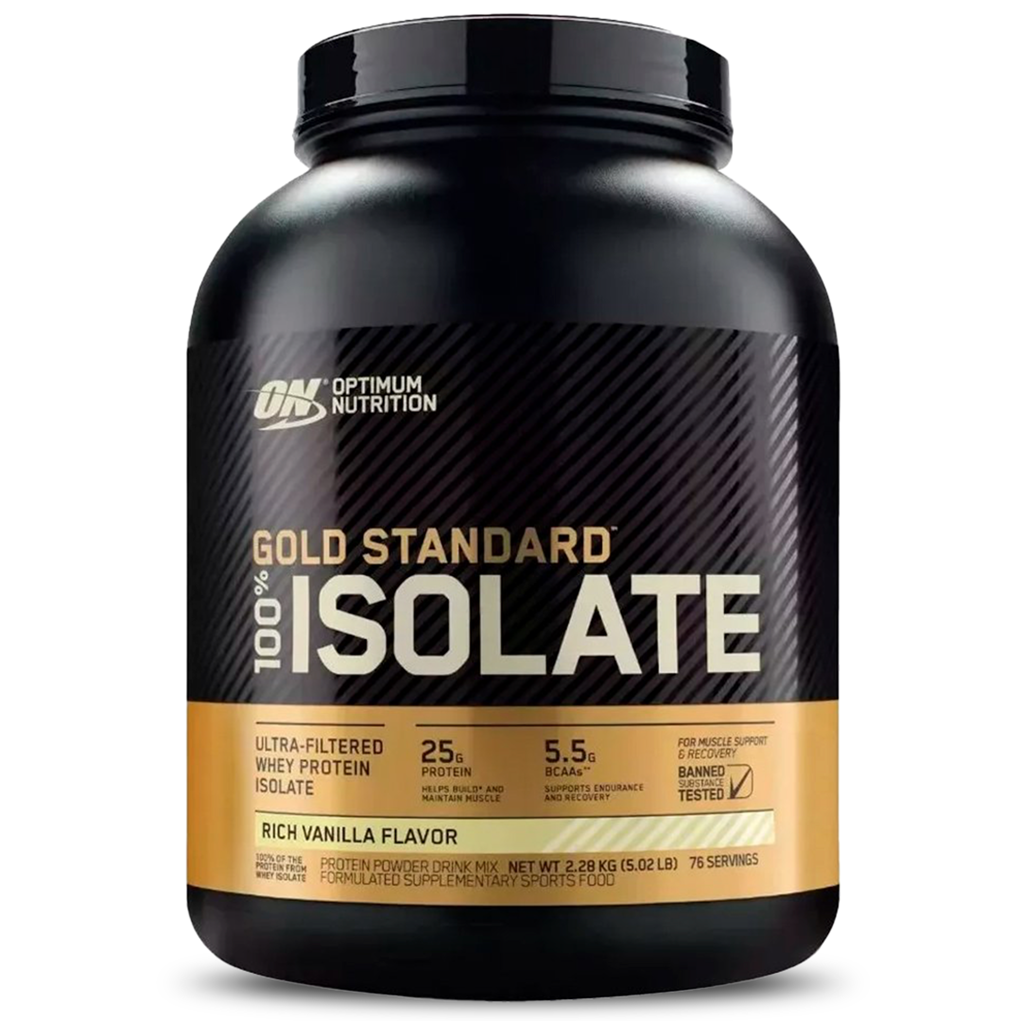 Gold Standar 100% Isolate 5lb - Optimum Nutrition