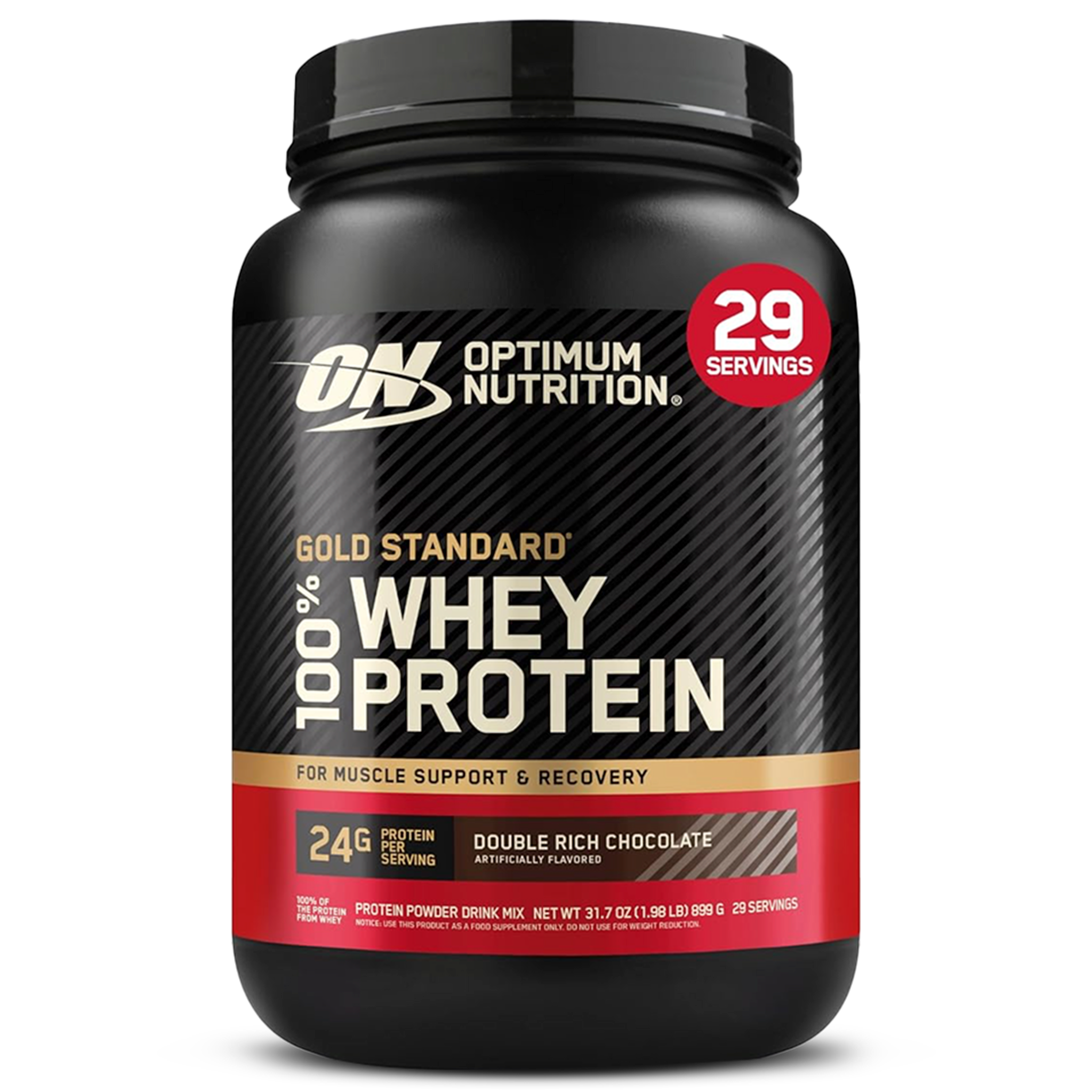 Proteína Gold Standard 100% Whey 2lb – Optimum Nutrition