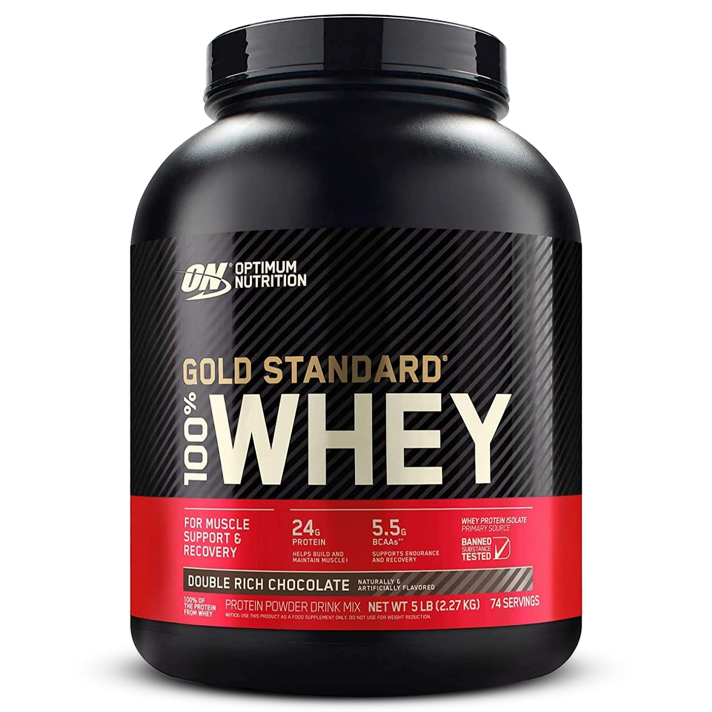 Proteína Gold Standard Whey 5lb – Optimum Nutrition