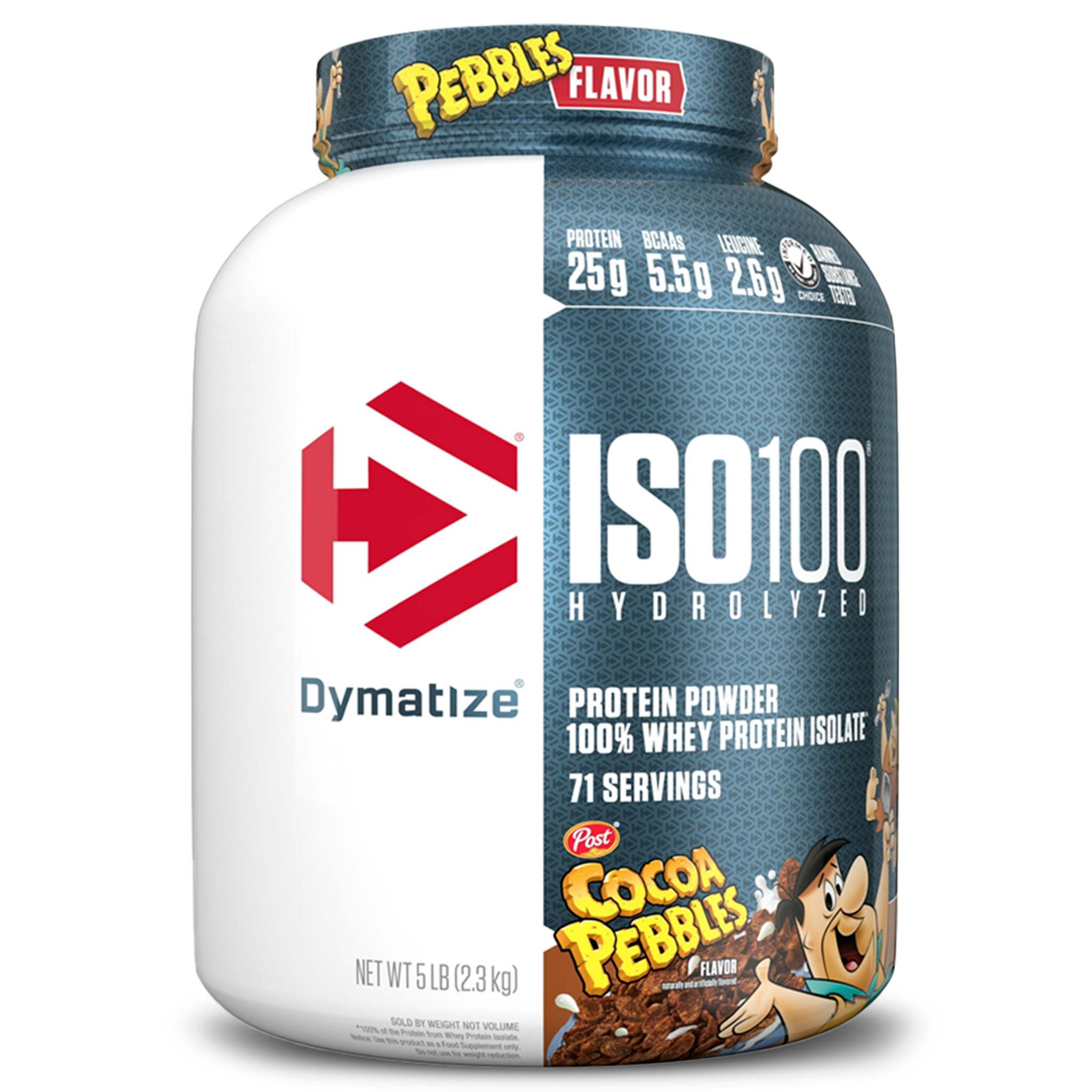 Proteína ISO100 Hidrolizado Cocoa Pebbles 5lb - Dymatize