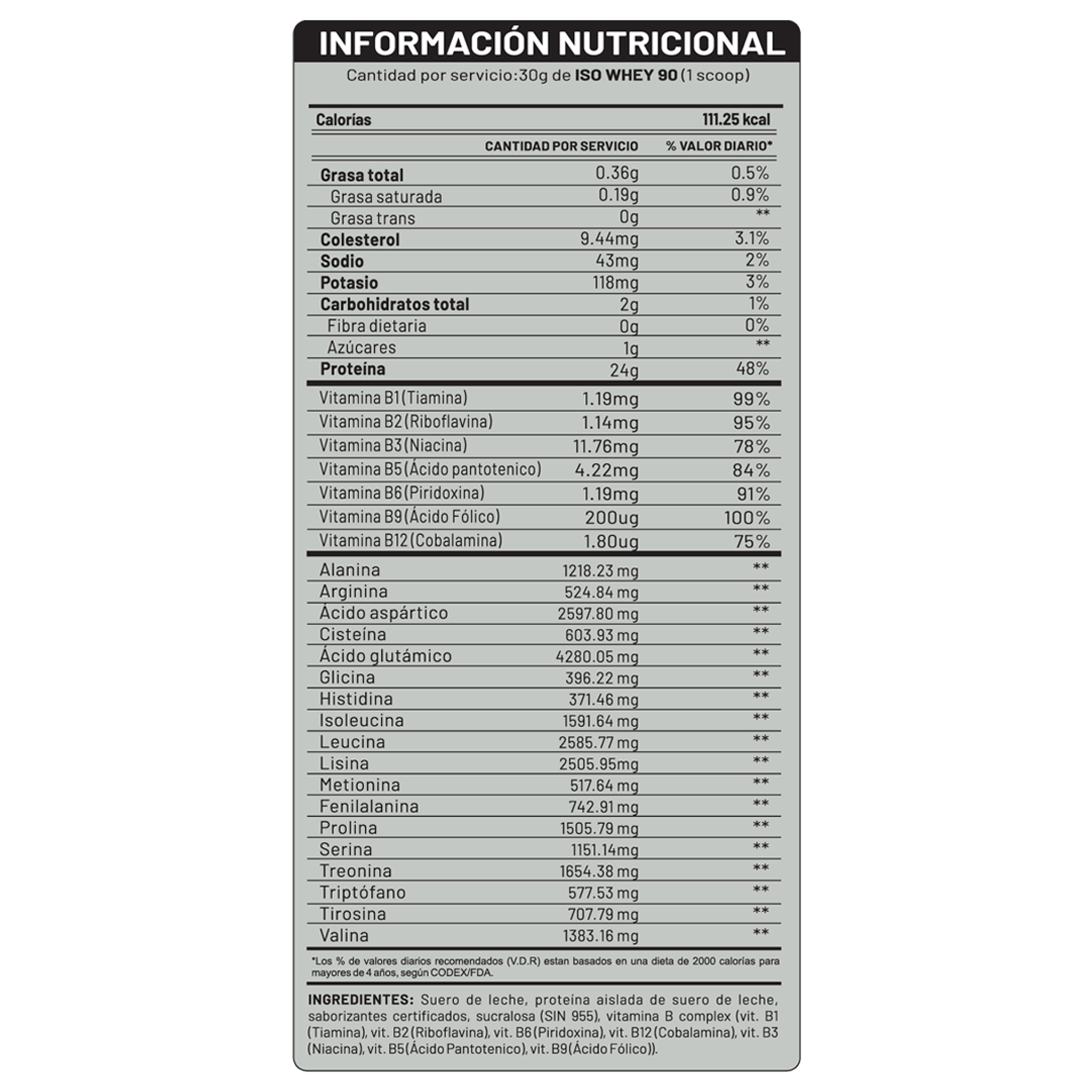 Iso Whey 90 1.1kg - Universe Nutrition USA