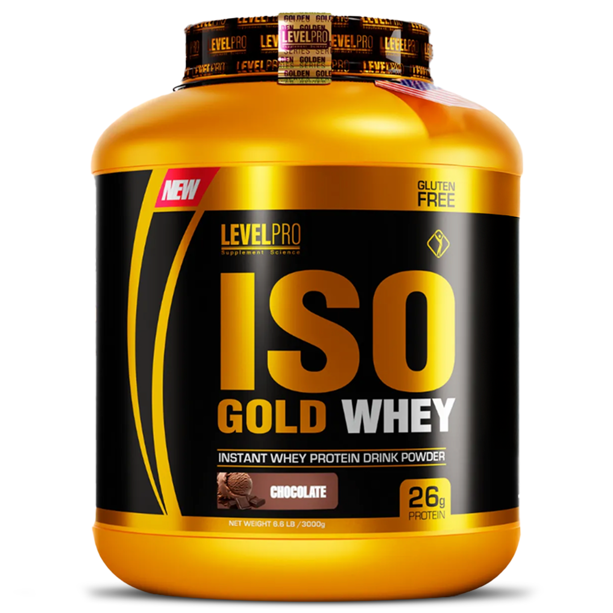 Iso Gold Whey 3kg - LevelPRO