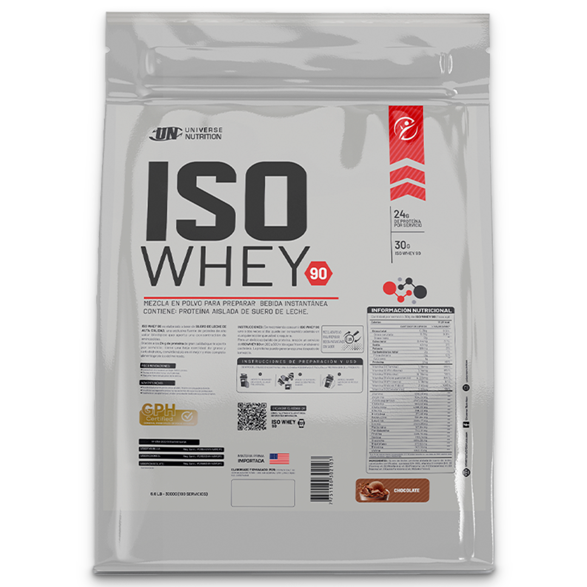 Iso Whey 90 3kg - Universe Nutrition USA