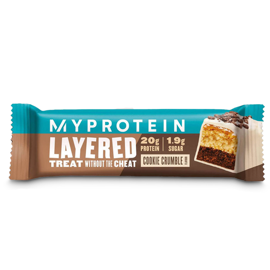 Layered Protein Bar Cookie Crumble - Myprotein