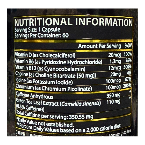 Lipo 6 Black Intense UC – Nutrex
