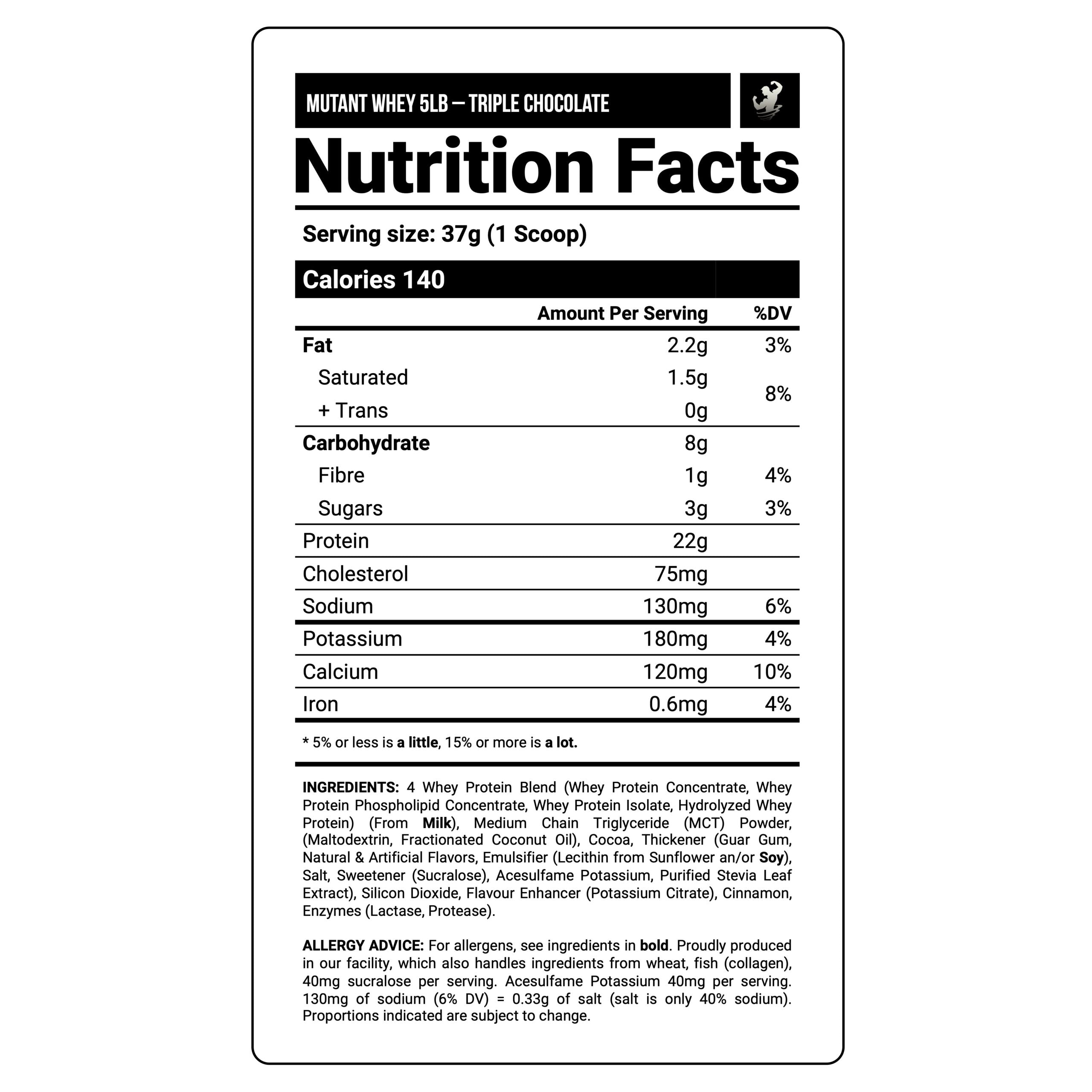 Proteína Mutant Whey 5lb  - Mutant