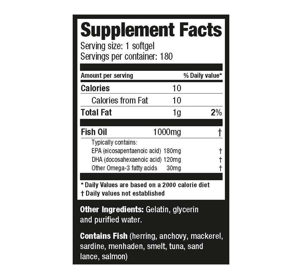 Omega 3 | 180 Cápsulas – Ultimate Nutrition