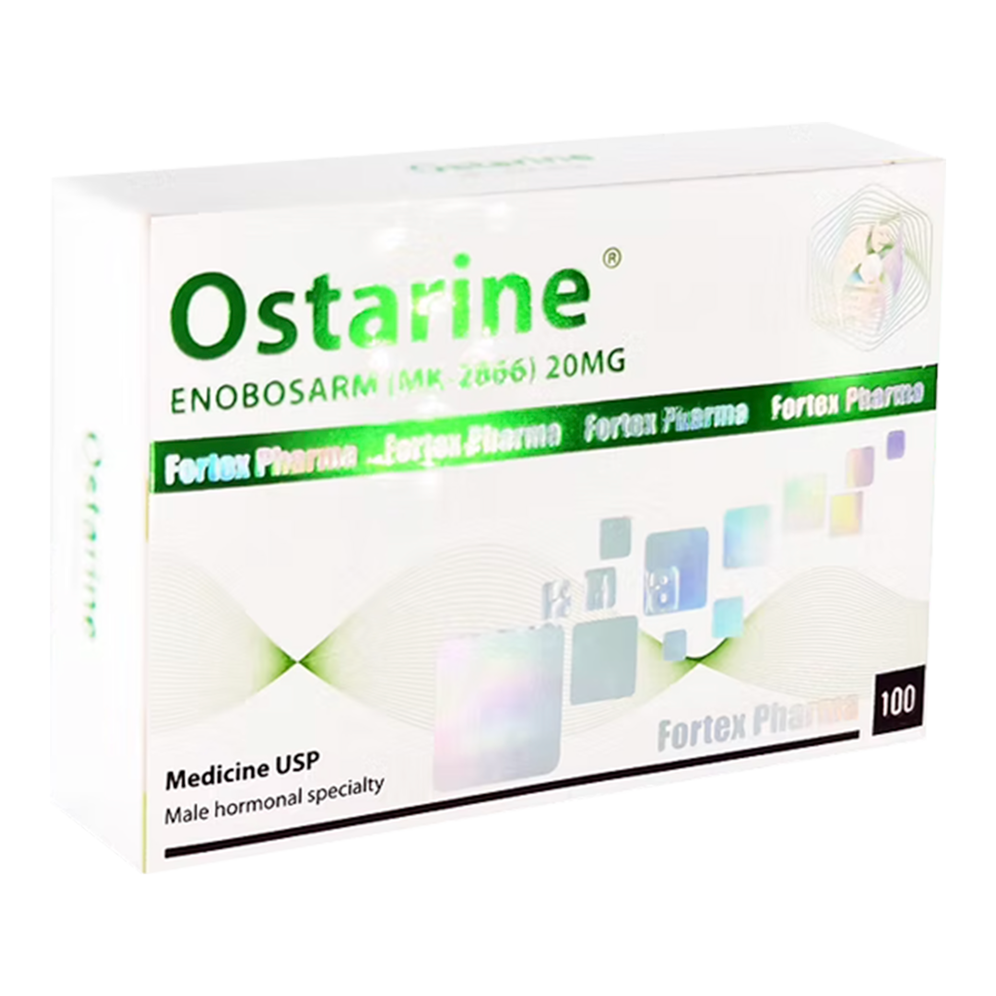 MK-PRO | Ostarine | 100 pastillas | FORTEX PHARMA