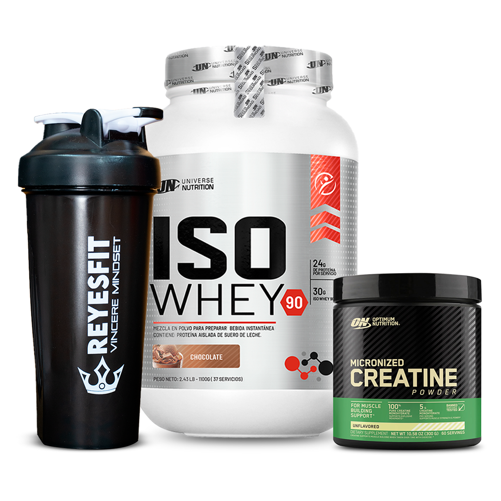 Iso Whey 90 1.1kg + Creatine Optimum Nutrition 300g