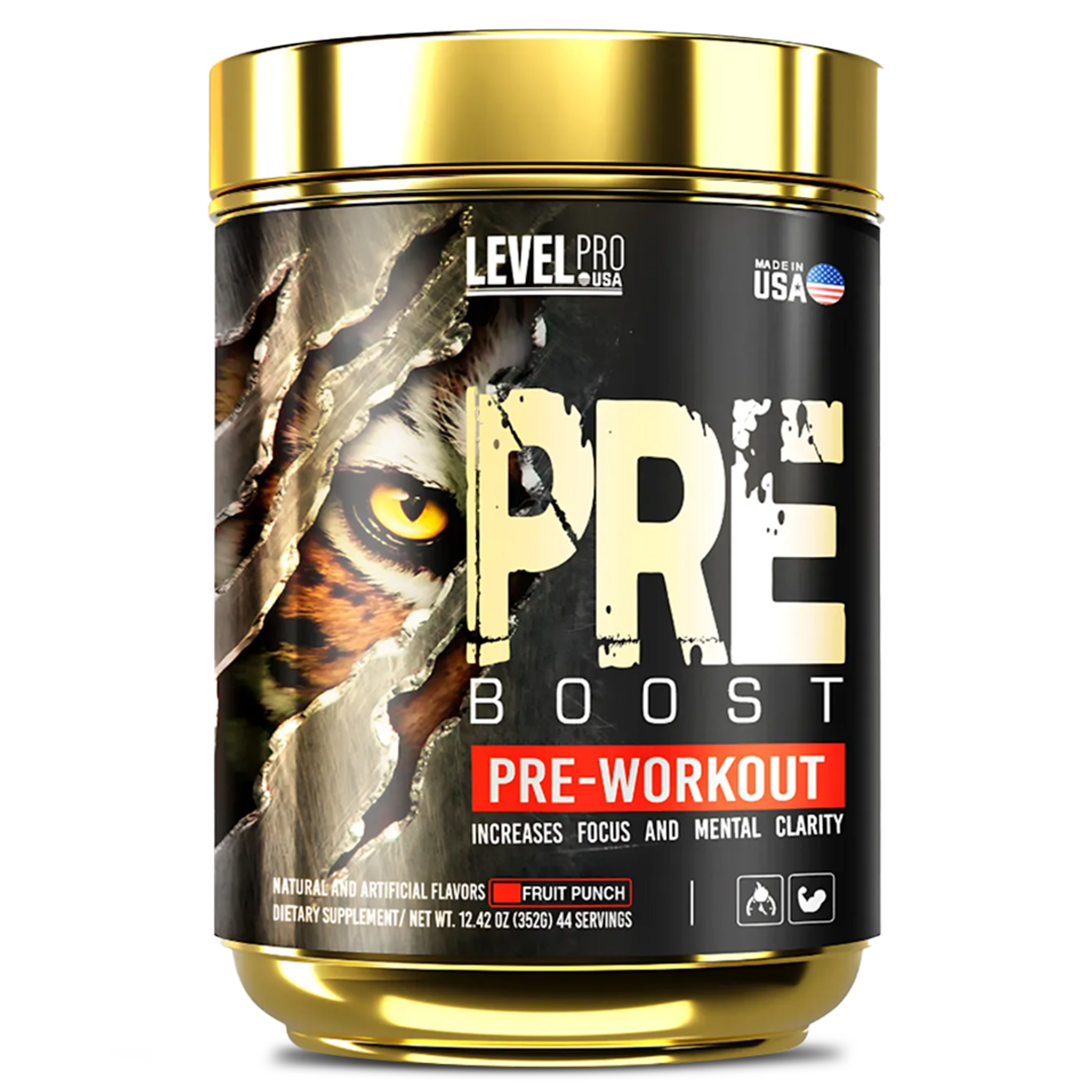 Pre Boost 44 servicios (352g) - Level Pro