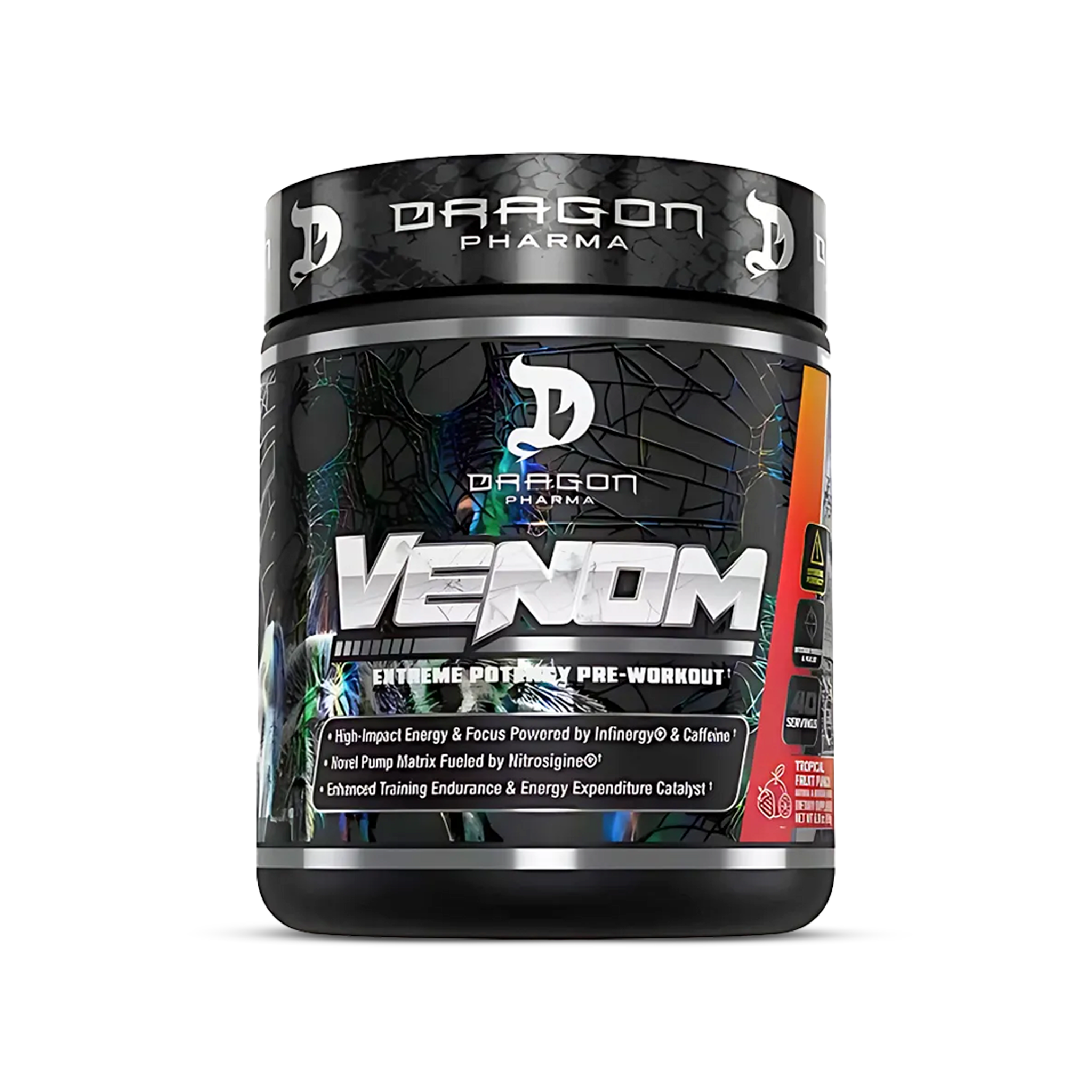 Venom Pre Workout 40 Serv. - Dragon Pharma