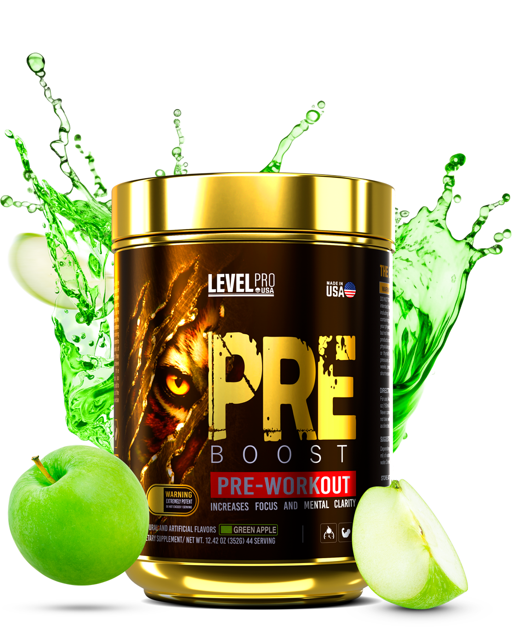 Pre Boost 44 servicios (352g) - Level Pro