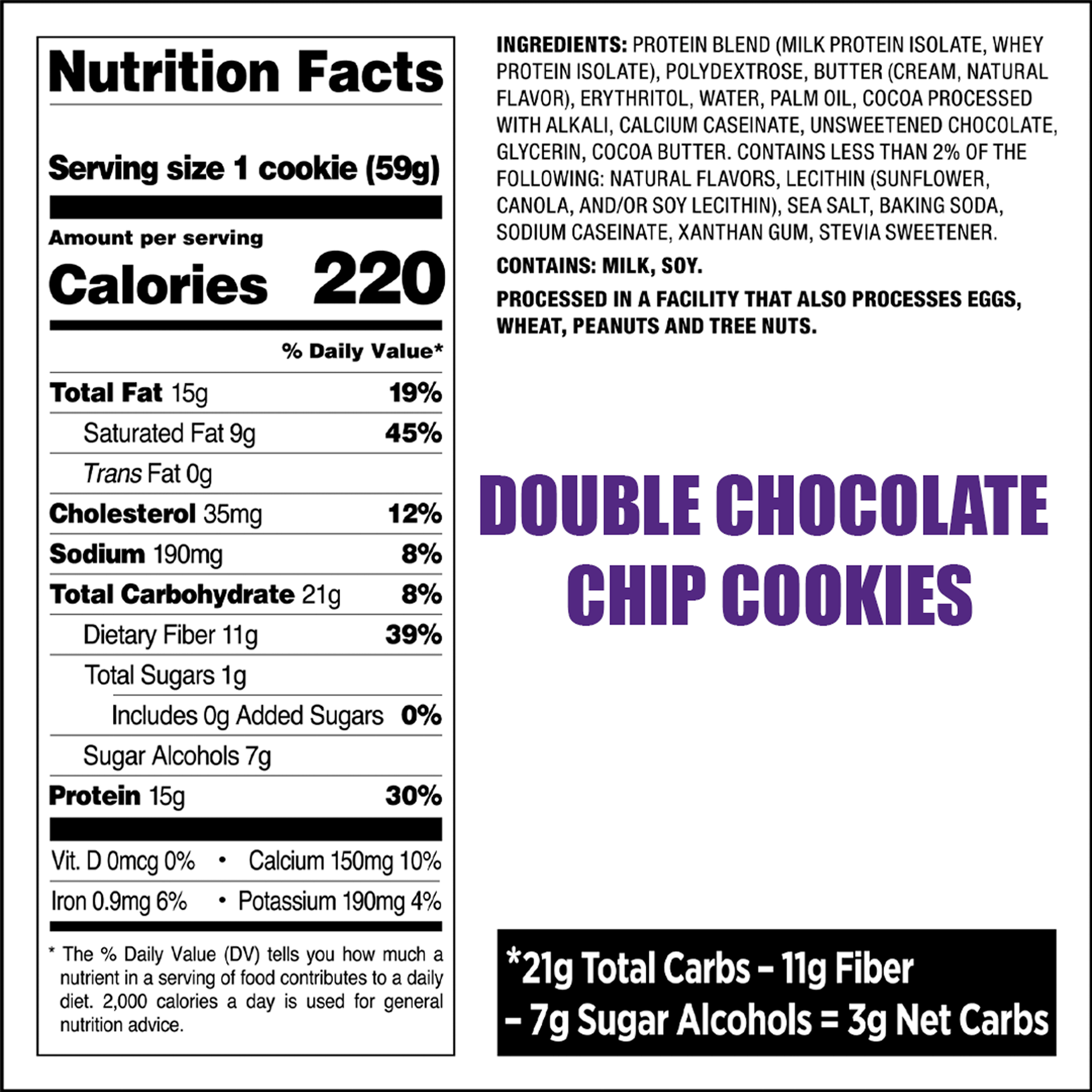 Galletas de proteína 59g – Quest Nutrition