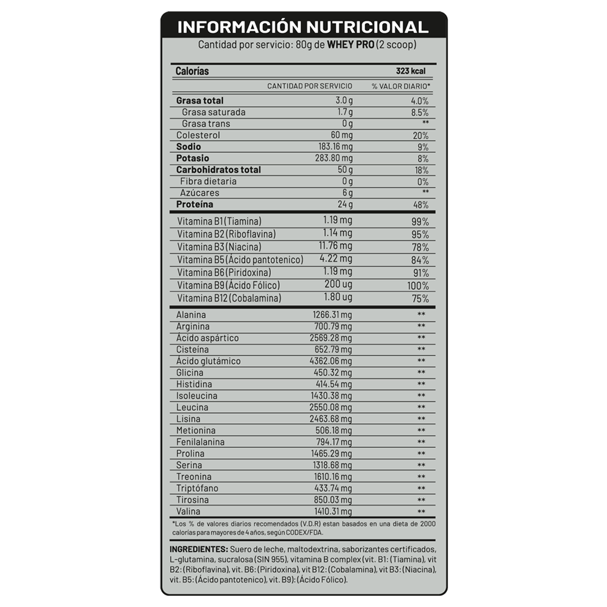 Whey Pro 1.1kg - Universe Nutrition USA