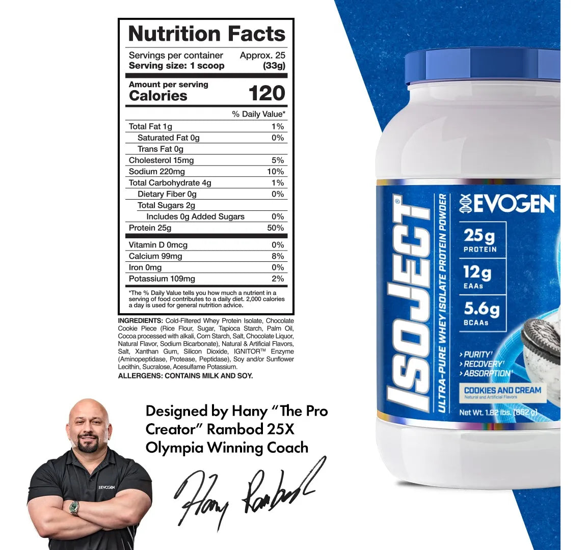 ISOJECT 2 LB Proteína Isolate - Evogen