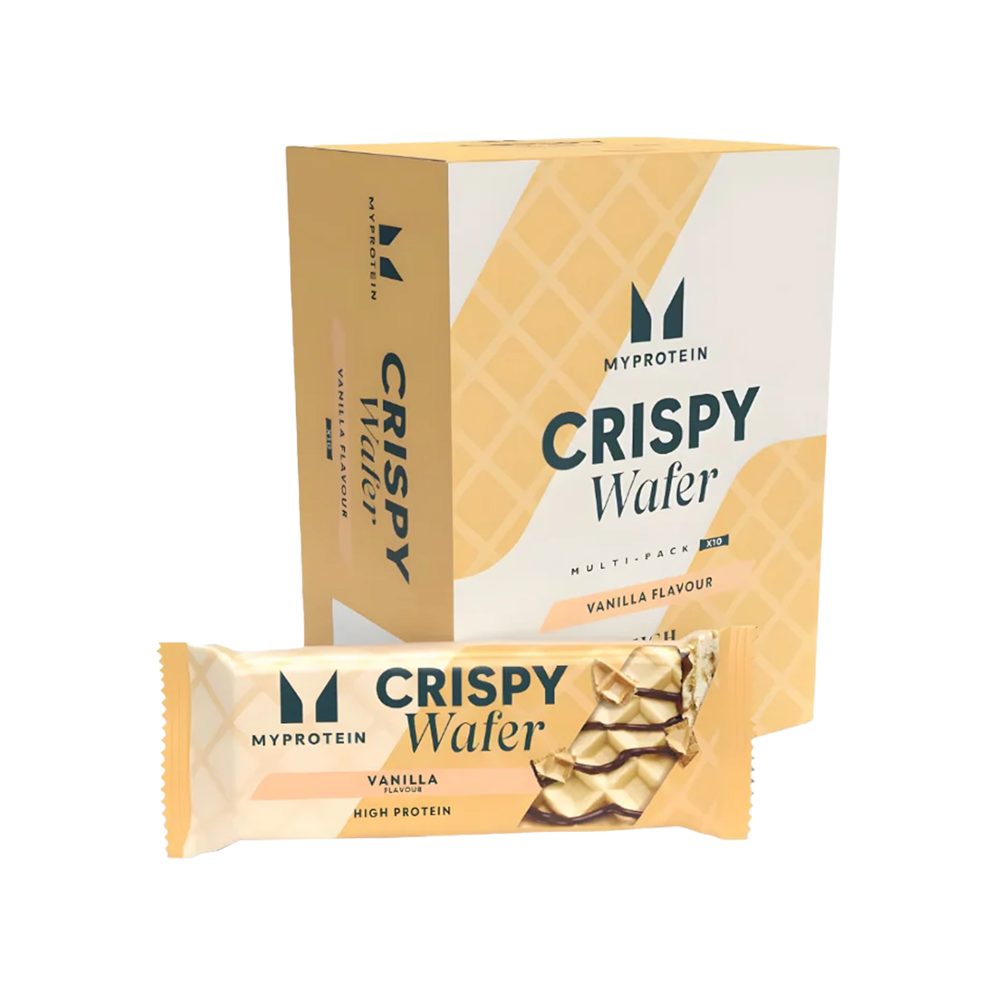 Crispy Protein Wafer Caja 10 Unid - MyProtein