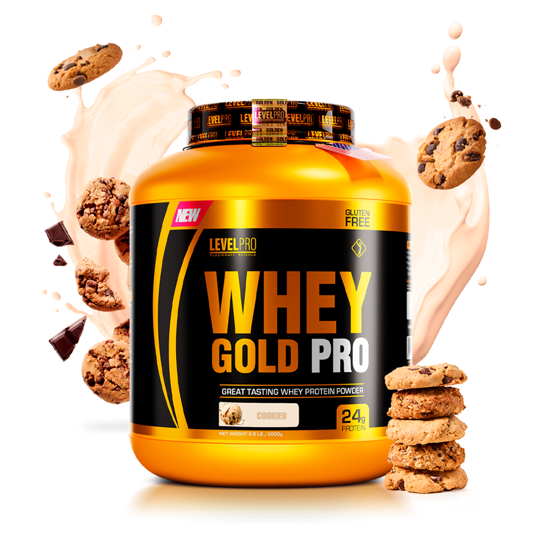Whey Gold Pro 3kg - LevelPRO