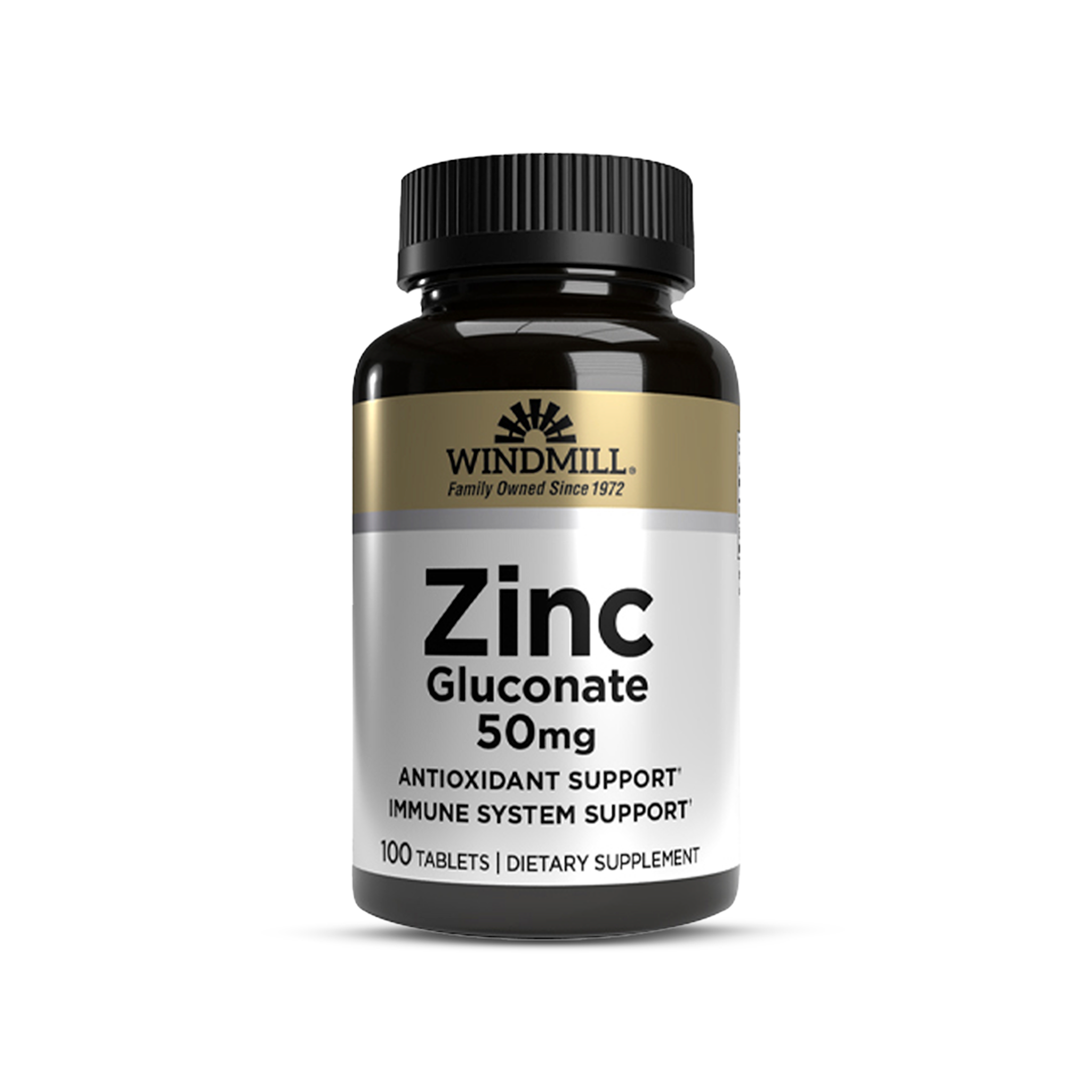Gluconato de Zinc 50 mg | 100 Tabletas – Windmill